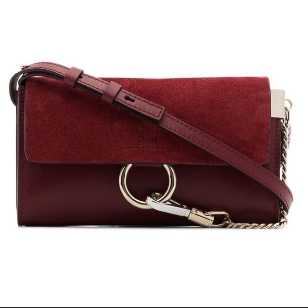 Chloe Faye Suede Leather Bag